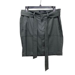Liverpool mini skirt. Fennel green. Size 29/8